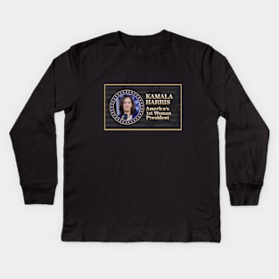 Kamala 2024 Kids Long Sleeve T-Shirt